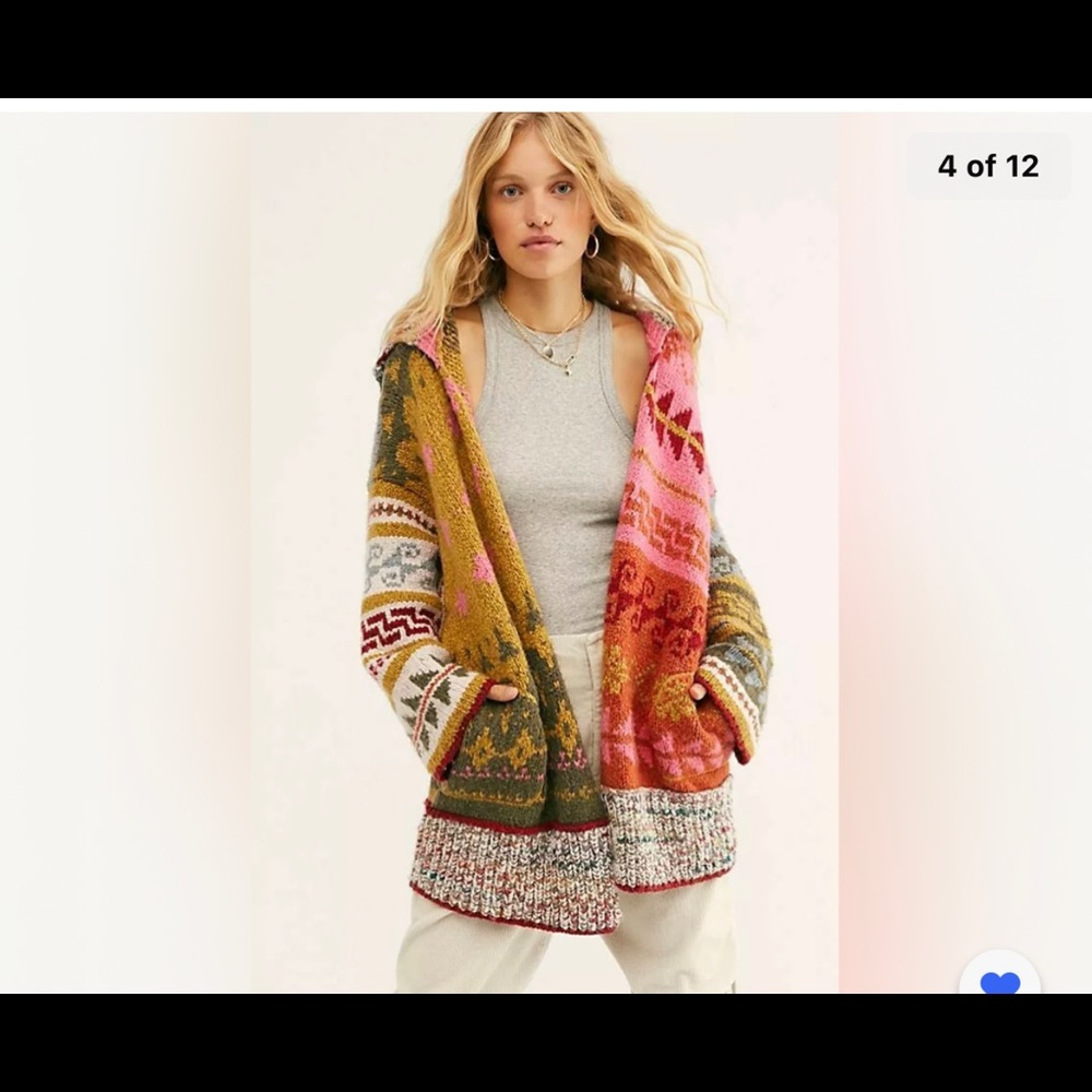 Free People Canyon Vibes sweater. NWT never worn. Size M/L